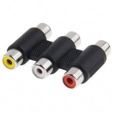 ADAPTER RCA 3x ž na 3x ž 